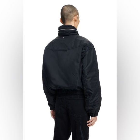 MUGLER H&M Black Nylon Parachute Jacket NWT Men’s Size XL, Ready to Ship 🚢 - Picture 5 of 10